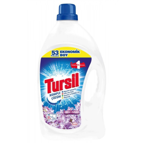 Tursil 3445 ml(53 Yıkama) Leylak Bahçesi Sıvı Çamaşır Deterjanı