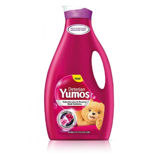 Yumoş Sıvı Bakım Deterjanı Renkli 2520 ml