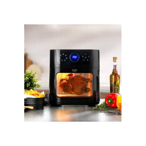 Schafer Fit Oven Airfryer Sıcak Hava Fritözü Ve Fırın - Siyah