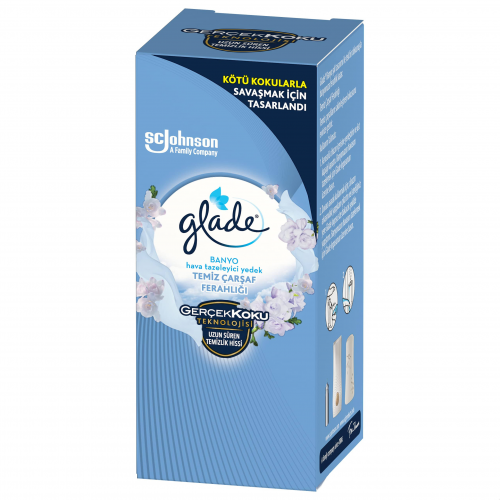 Glade Banyo Temiz Çarşaf Ferahlığı 10 ml Yedek