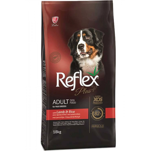 Reflex Plus Büyük Irk Kuzu Etli Yetişkin Köpek Maması 18 Kg