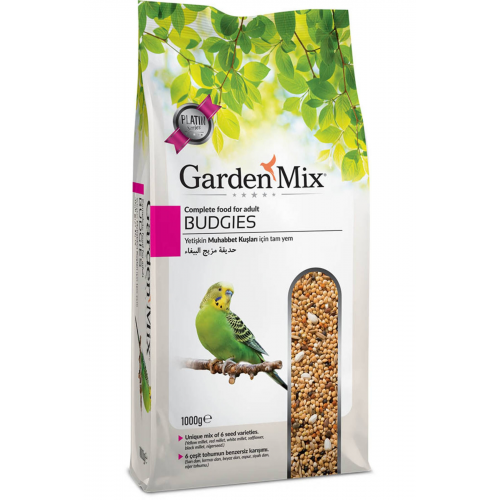 Gardenmix Platin Muhabbet Kuşu Yemi 1 KG