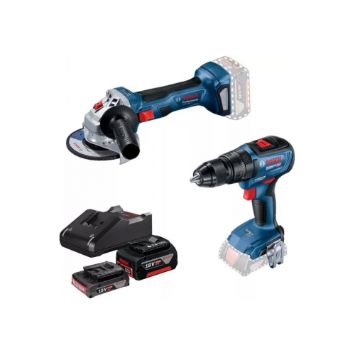 Bosch Gsb 18v-50 Darbeli Delme/vidalama + Gws 180-li Taşlama Maki