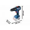 Bosch Gsb 18v-50 Darbeli Delme/vidalama + Gws 180-li Taşlama Maki