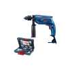 Bosch Gsb 550 Darbeli Matkap + 41 Parça Delme Seti