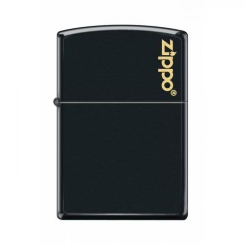 Zippo Çakmak Mat Siyah Logo 218-067278