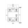 Motorobit SSR-40DA Solid State Röle 40A