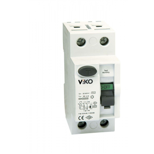 Viko 2x40 Amper Kaçak Akım Rölesi 30mA