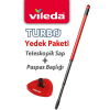 Vileda Turbo Sap + Üçgen Başlık