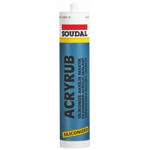 Soudal Acryrub Silikonize Mastik 500 G Kahverengi