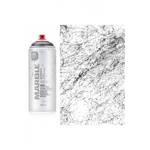 Montana Mermer (Marble) Efekti Sprey Boya 400ml SİYAH