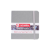 Talens Tac Sketch Book Shıny Silver 12X12 140 gr - Gümüş