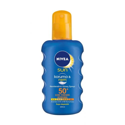 Nivea Sun 50+ Güneş Spreyi 200ml Koruma Nem