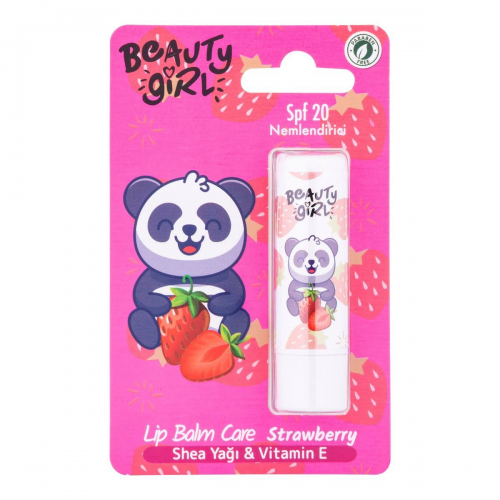 Beauty Girl Lip Balm Çilek SPF20 5 Gr