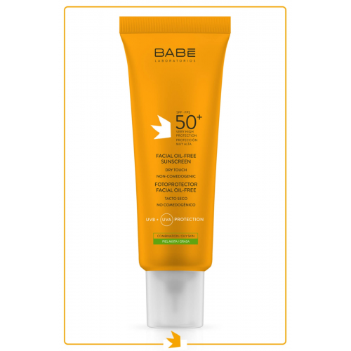 Babe SPF 50+ Facial Oil Free 50 ml Yüz İçin Yağsız Güneş Koruyucu