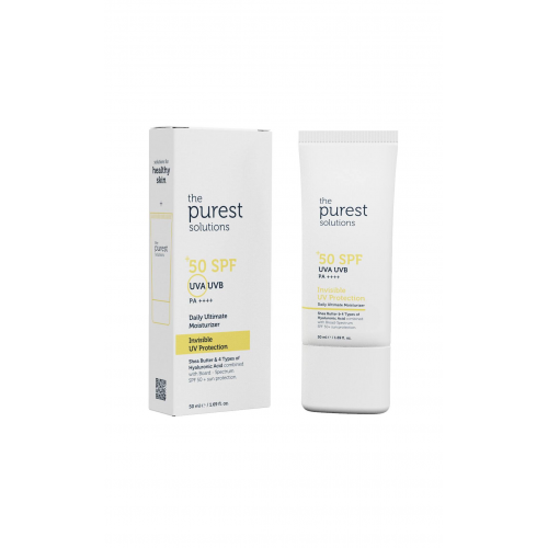 The Purest Solutions - Invisible Uv Protection, Daily Intensive Moisturizer 50+ Spf 50Ml