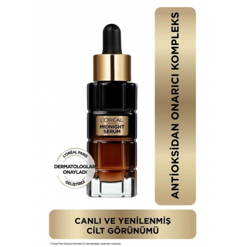 Loreal Paris Midnight Serum Cilt Yenileme & Cilt Görünümü Canlandırma Etkili 30 Ml