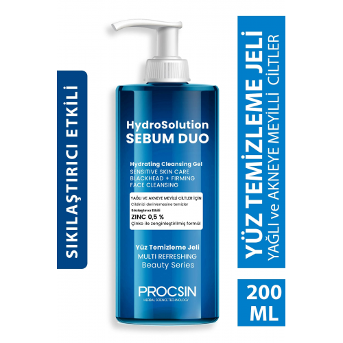 PROCSIN Hydrosolution Yüz Temizleme Jeli 200 ML