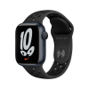 Apple Watch Series 7 Gps 45Mm Gece Yarısı Alüminyum Kasa Ve Spor Kordon