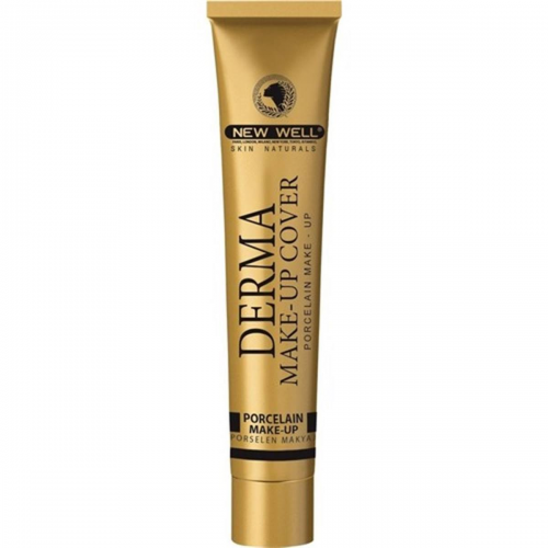 New Well Derma Make Up Cover Fondöten - Gold