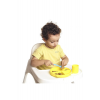 Baby Plus Vakum Tabanli Silikon Tabak- Sunshine Yellow - Sarı