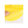 Baby Plus Vakum Tabanli Silikon Tabak- Sunshine Yellow - Sarı