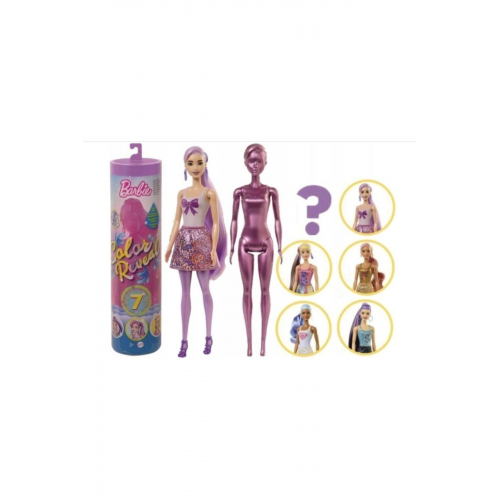 Barbie Color Reveal Renk Değiştiren Işıltılı Sürpriz Bebekler