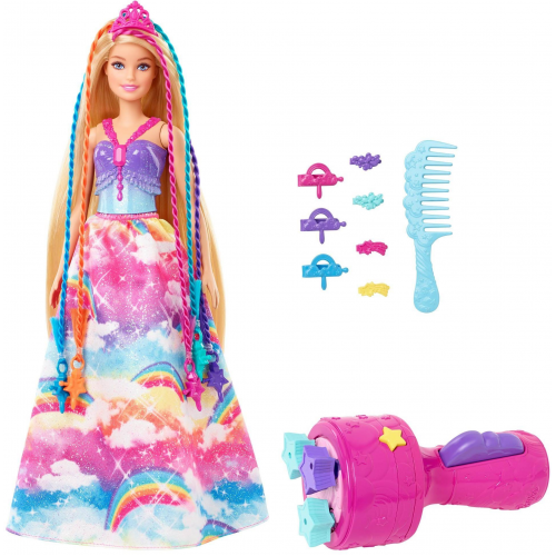 Barbie Gtg00 Dreamtopia Örgü Saçlı Prenses Ve Aksesuarları