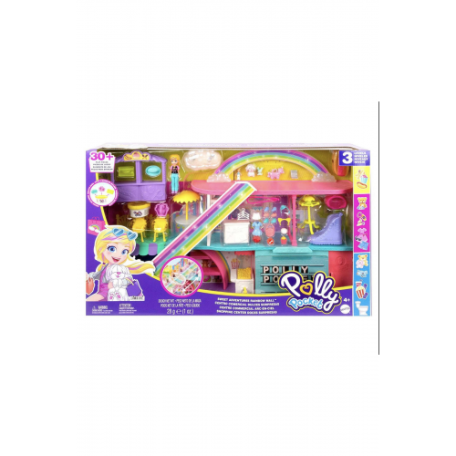 Polly Pocket Hhx78 Gökkuşağı Alışveriş Merkezi Oyun Seti