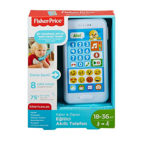 FISHER PRICE Akıllı Telefon Türkçe Fpr25