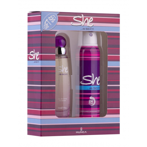 She Is Sexy Edt 50 ML Kadın Parfüm + 150 ML Deodorant