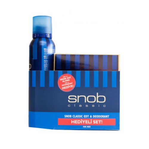 Snob Classic 100ml Edt Parfüm 150ml Deodorant