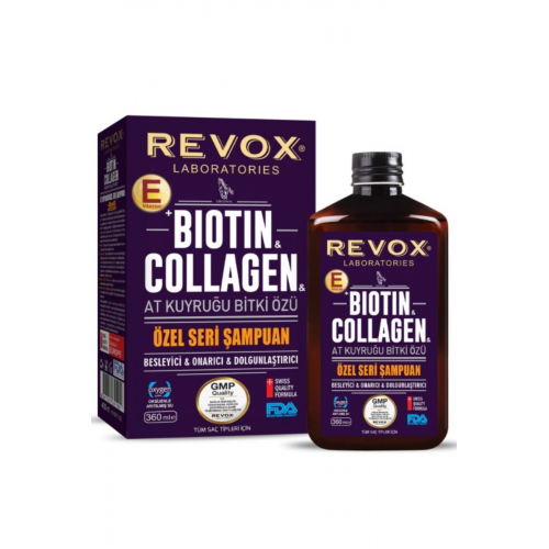 Revox At Kuyruğu Biotin Collagen Şampuan 360 Ml