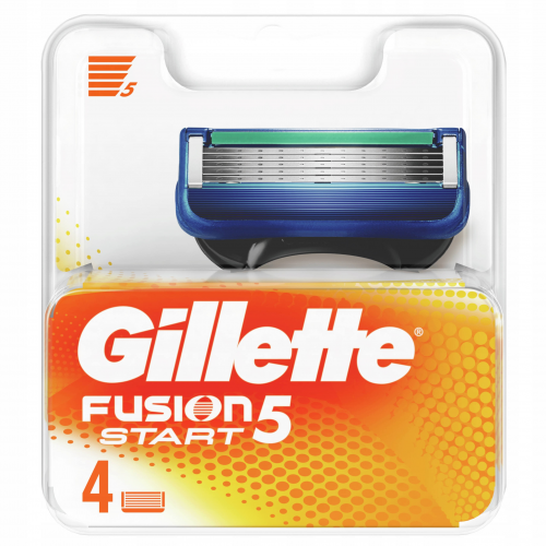 Gillette Fusion Start Tıraş Bıçağı 4'lü Yedek