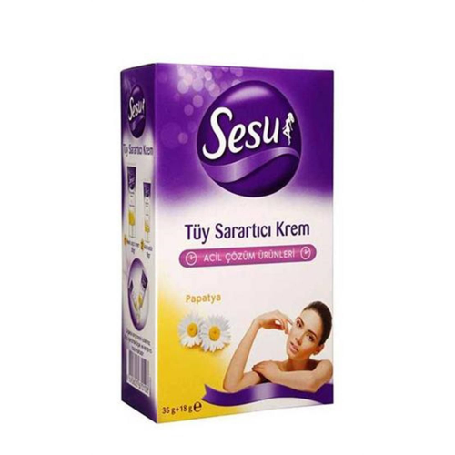 Sesu Tüy Sarartıcı Krem