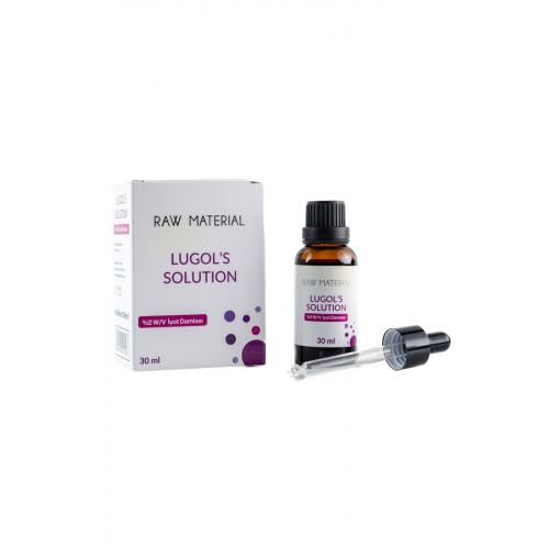 Raw Material Lugol's Solution İyot %2 Damla 30 ml