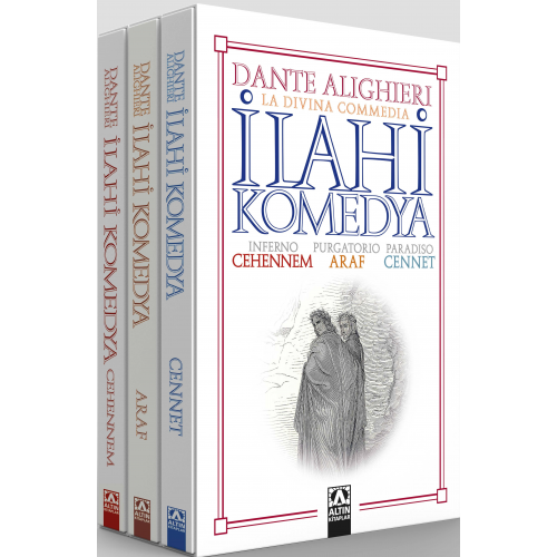 Dante Alighieri - İlahi Komedya 3’lü Set - Özel Kutulu