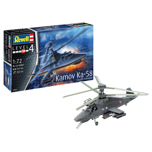 REVELL Kamov Ka-58 Stealth Helicopter