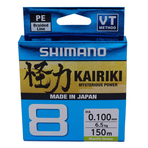 Shimano Kairiki 8 150m Mantis Green Ip Misina