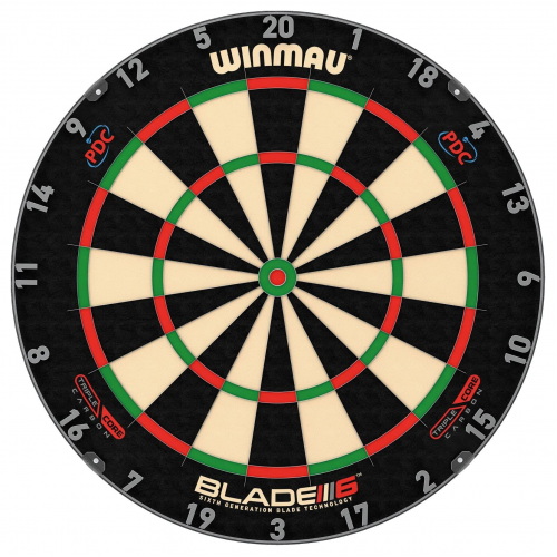 WINMAU Blade 6 Triple Core Dart Hedef Tahtası