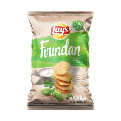 Lays Fırından Yoğurt Mevsim Yeşillikleri Cipsi 134 Gr Parti