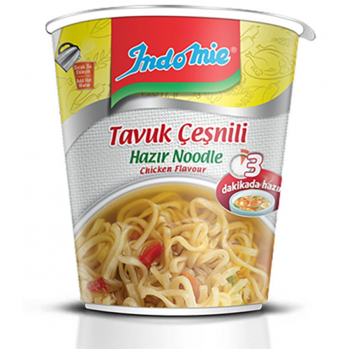 Indomie Bardak Tavuk Noodle 60 Gr