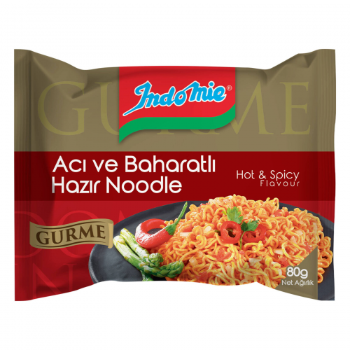 Indomie Gurme Acı ve Baharatlı Noodle 80 g