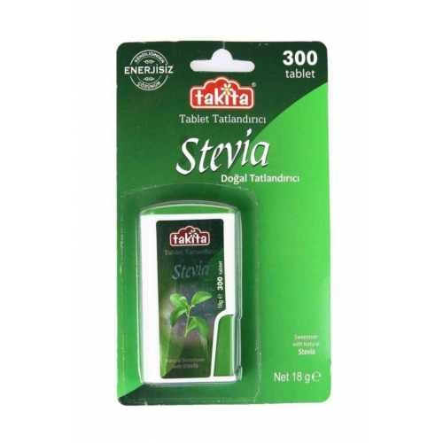 Takita Stevia Tatlandırıcı 300 Tablet 18 gr