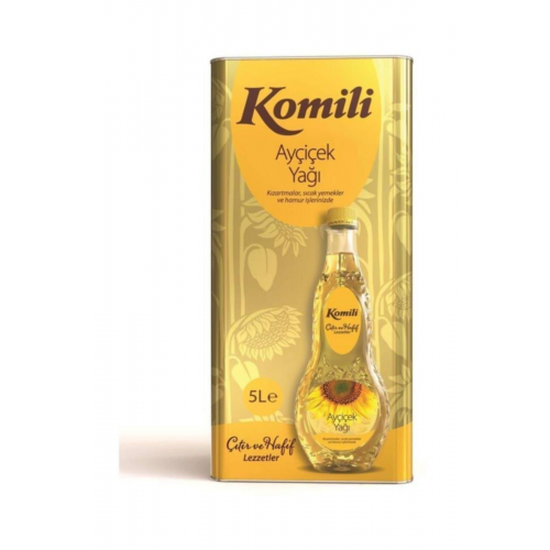 Komili Ayçiçek Yağı 5 Lt Pet