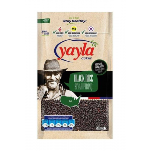 Yayla 500 Gr Gurme Siyah Pirinç