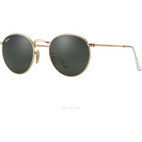 Rayban Rb3447 001 50 Round Metal Güneş Gözlüğü